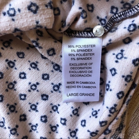 Nautica Pattern PJ Top - Picture 4 of 5